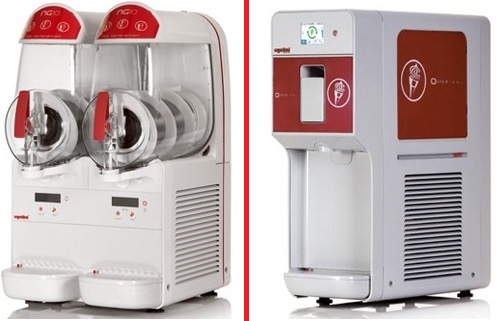 New Granita Machines and Ice Cream Maker